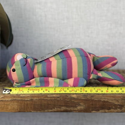 Jellycat Special Edition Natalia Bashful Bunny Jellycat - Striped Rainbow Rabbit