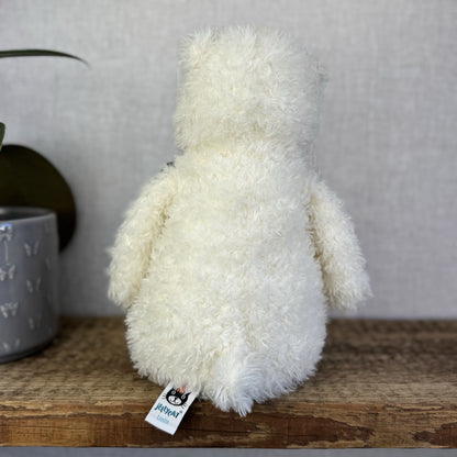 Jellycat Dumble Polar Bear Off White Large Curly Haired Big Eyed Polar Bear 14"