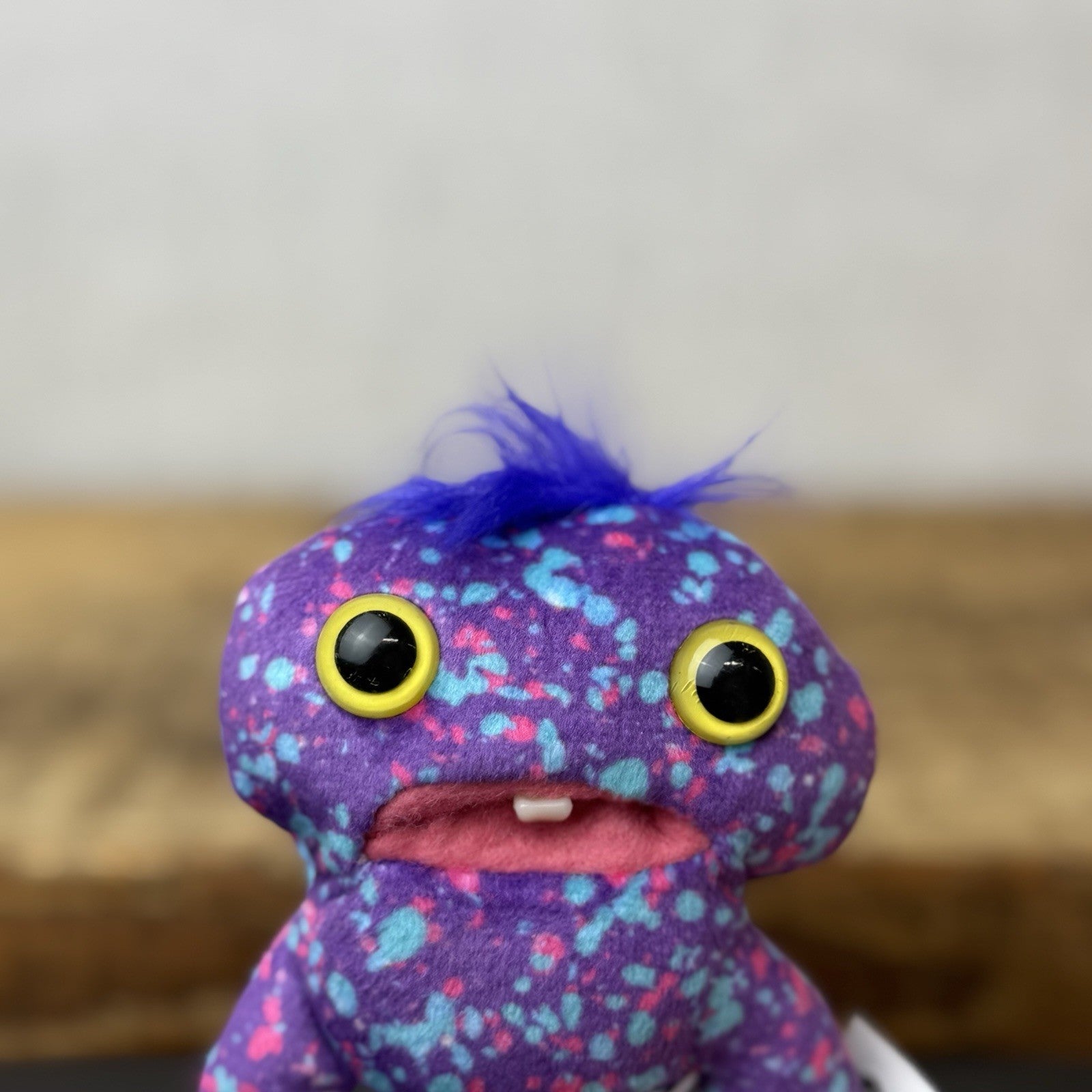 Fuggler Baby Fugg - Series 1 - Spotty Squidge Purple Baby Toy Fuggler Mini 3.5"