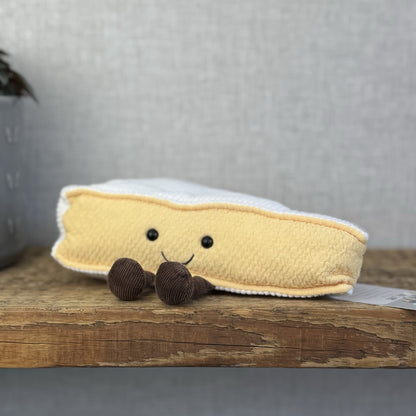 Jellycat Amuseable Brie (first Release) Cheese Original Beanie Plush NWOT