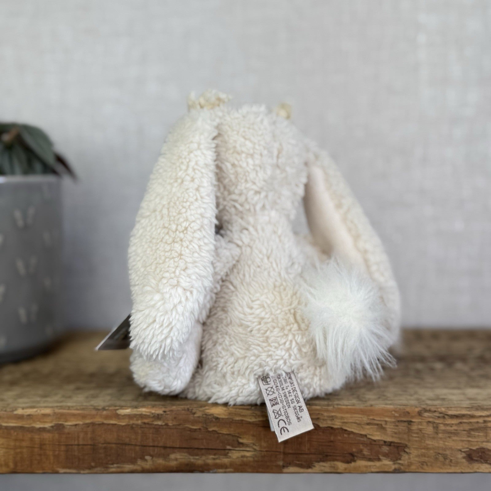 Barbara Bukowski Bears - Small Bukowski Bunny Retired Bow Ears Beanie Plush 12"