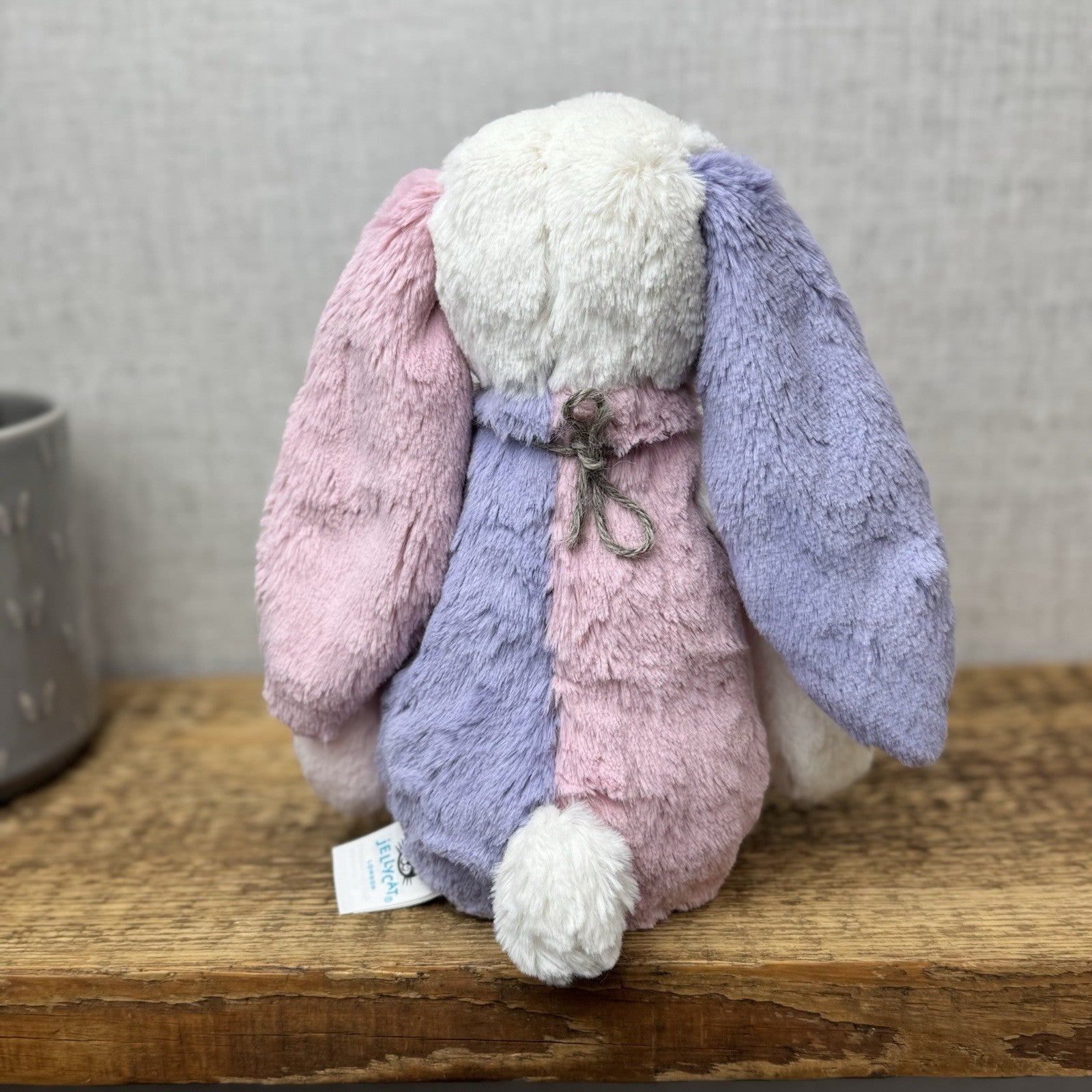 Bespoke Custom Bunny - Berry Patchwork Bunny Cream (Please See Description)