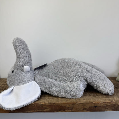 The Little White Company Elephant (Jellycat Collab) Bunglie Style Soft Toy 14"