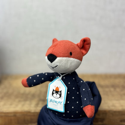 Jellycat Snuggler Fox - Fox Plush In Sleeping Bag Cute Kids Soft Toy Retired 9”