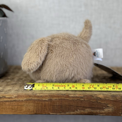 Jellycat Caboodle Puppy Dog Beige Plush Soft Toy - Small Pup Soft Toy 5”