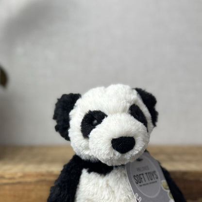 Jellycat Small Bashful Panda - Black & White Bashful Panda Bear Soft Retired 8”