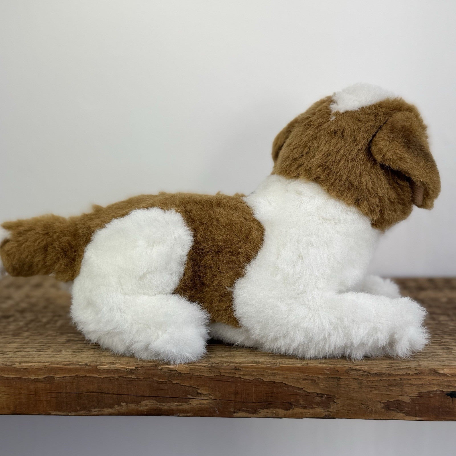 E&J classic St Bernard Puppy Dog - Vintage Dog Soft Toy Realistic Life Like Dog