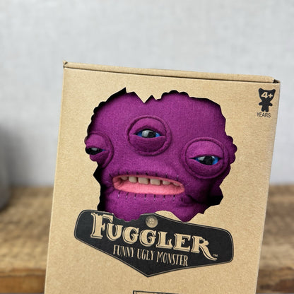 Fuggler Collectible Annoyed Alien Purple With Box And Certificate