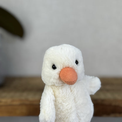 Jellycat Nippit Duck - Tiny Soft Pocket Pal Beanie Duck 5" (#2)