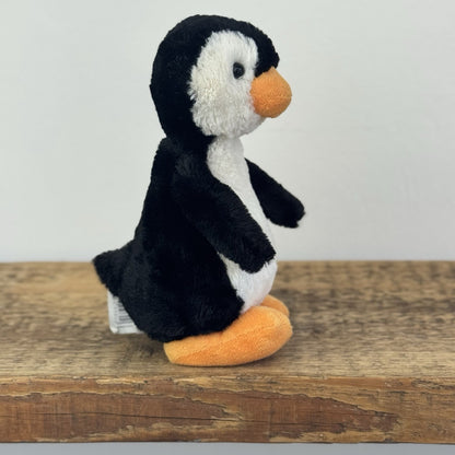 Jellycat Small Bobkin Penguin - Small Penguin Beanie Retired With Tags 6"