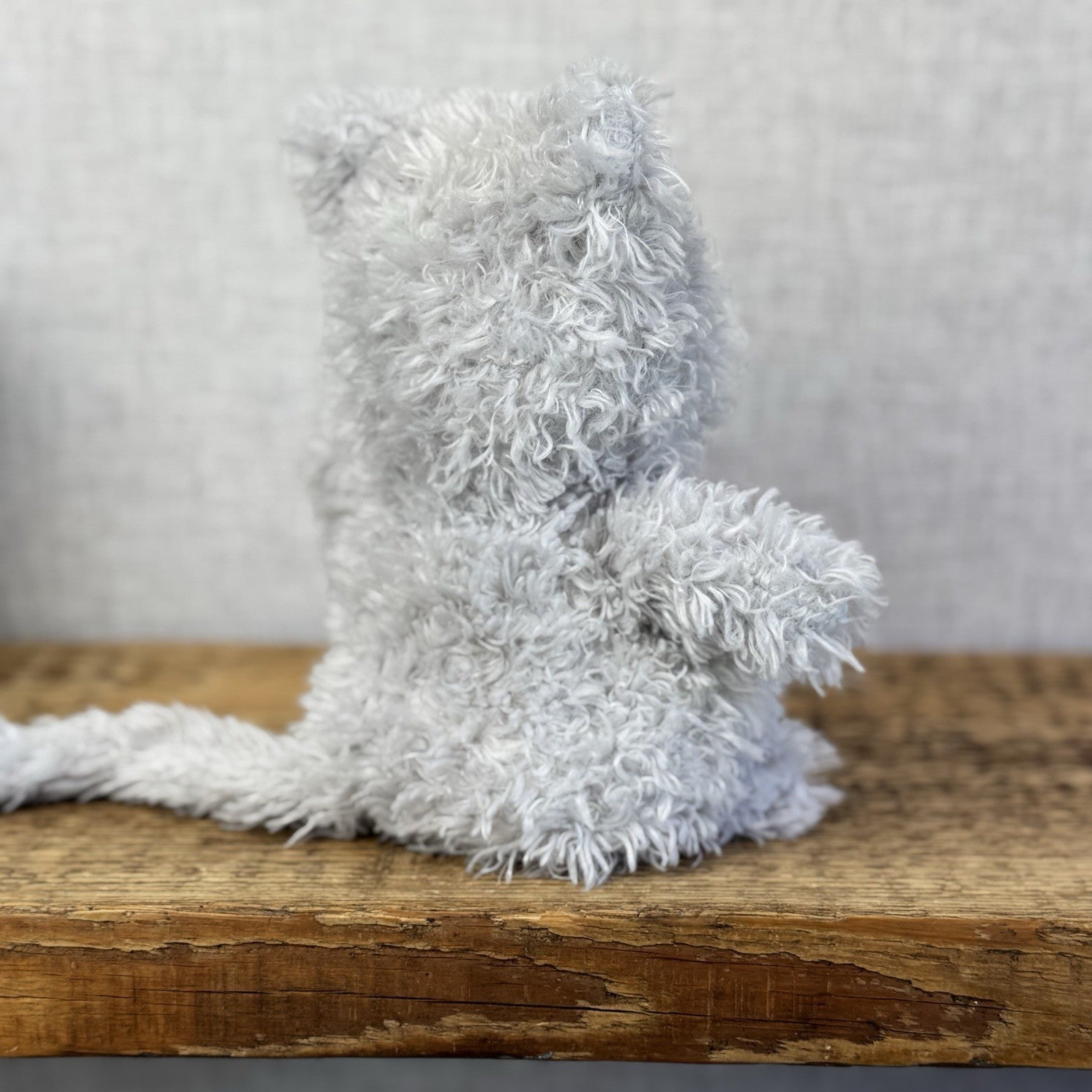 Jellycat Little Kitten - Small Grey Beanie Kitten Cat Retired Rare Small 7"