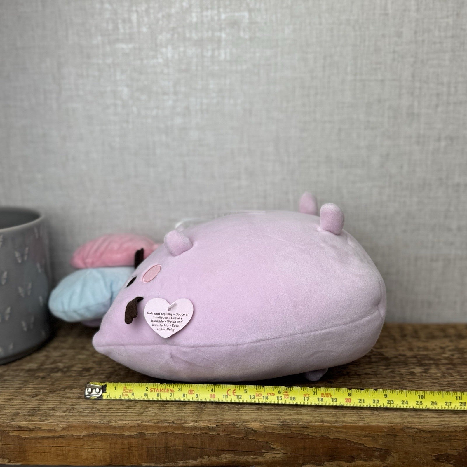 Gund Pusheen Cat - 15th Anniversary Squisheen Pusheen - Partial Tag New Rare