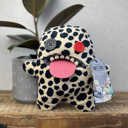 Fuggler Odd Ooga Boogah - Leopard Print Fuggler Soft Plush Toy 8"