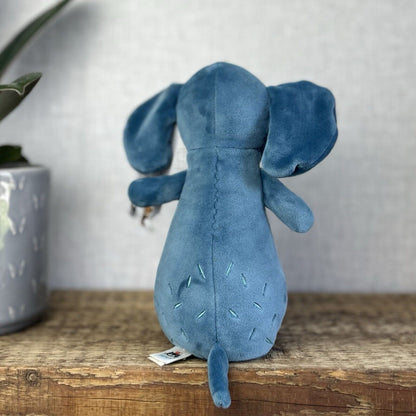 Jellycat Woddletot Elephant - Suede Soft Plush Toy Elephant Beanie 12”