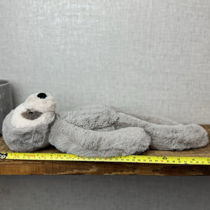 Jellycat Medium Bailey Sloth - Grey Sloth Plush Teddy Collectible 14” New Tags