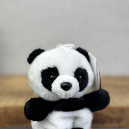 Aurora Bamboo Panda - Mini Panda Soft Toy - Palm Pals Mini Beanbag Plush