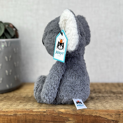 Jellycat Tumbletuft Koala - Grey Koala Bear Soft Toy Beanie Textured 8” New Tags