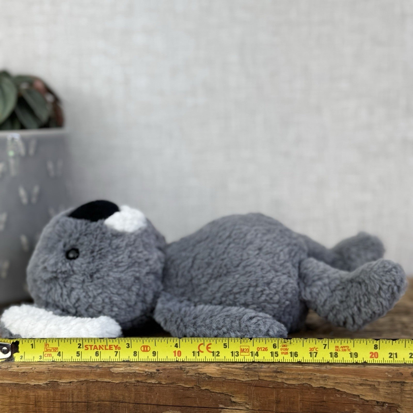 Jellycat Tumbletuft Koala - Grey Koala Bear Soft Toy Beanie Textured 8” New Tags