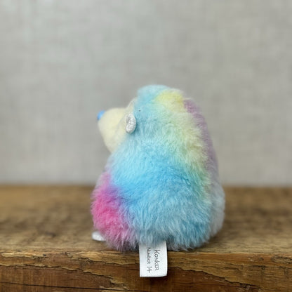Blue Nose Friends - Konker #14 Hedgehog - Rainbow Sparkle Edition Plush NWOT