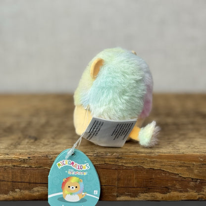Squishmallow Micromallow With Tag - Leonard Lion  Mini Squish Soft Toy New 3"