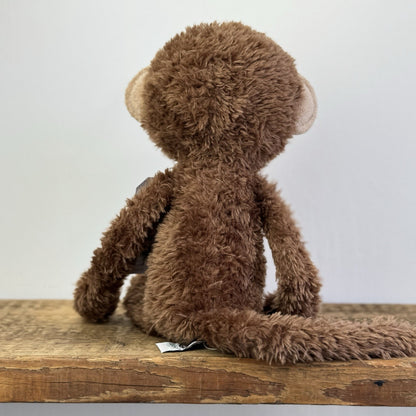 Jellycat Medium Vintage Monkey - Medium Brown Long Armed Monkey Rare 14"