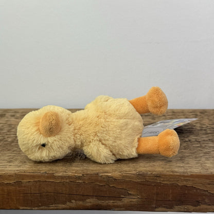 Jellycat Yellow Diddy Duckling - Tiny Rare Yellow Duckling Mini Beanie Plush 5"