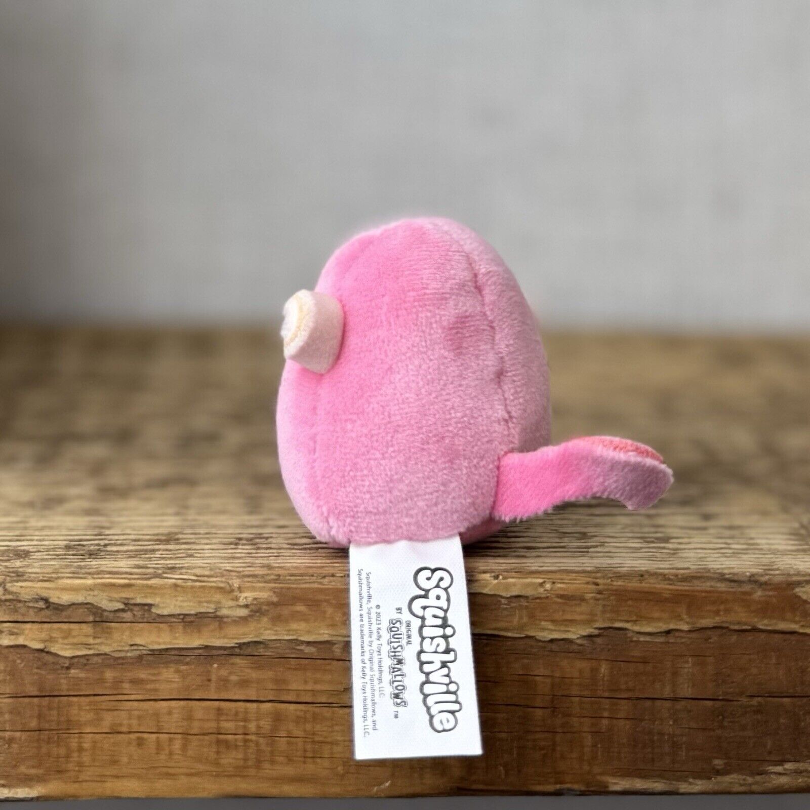 Squishmallow Squishville - Delcia The Pink Monkey - Tiny Monkey Squish like 2”