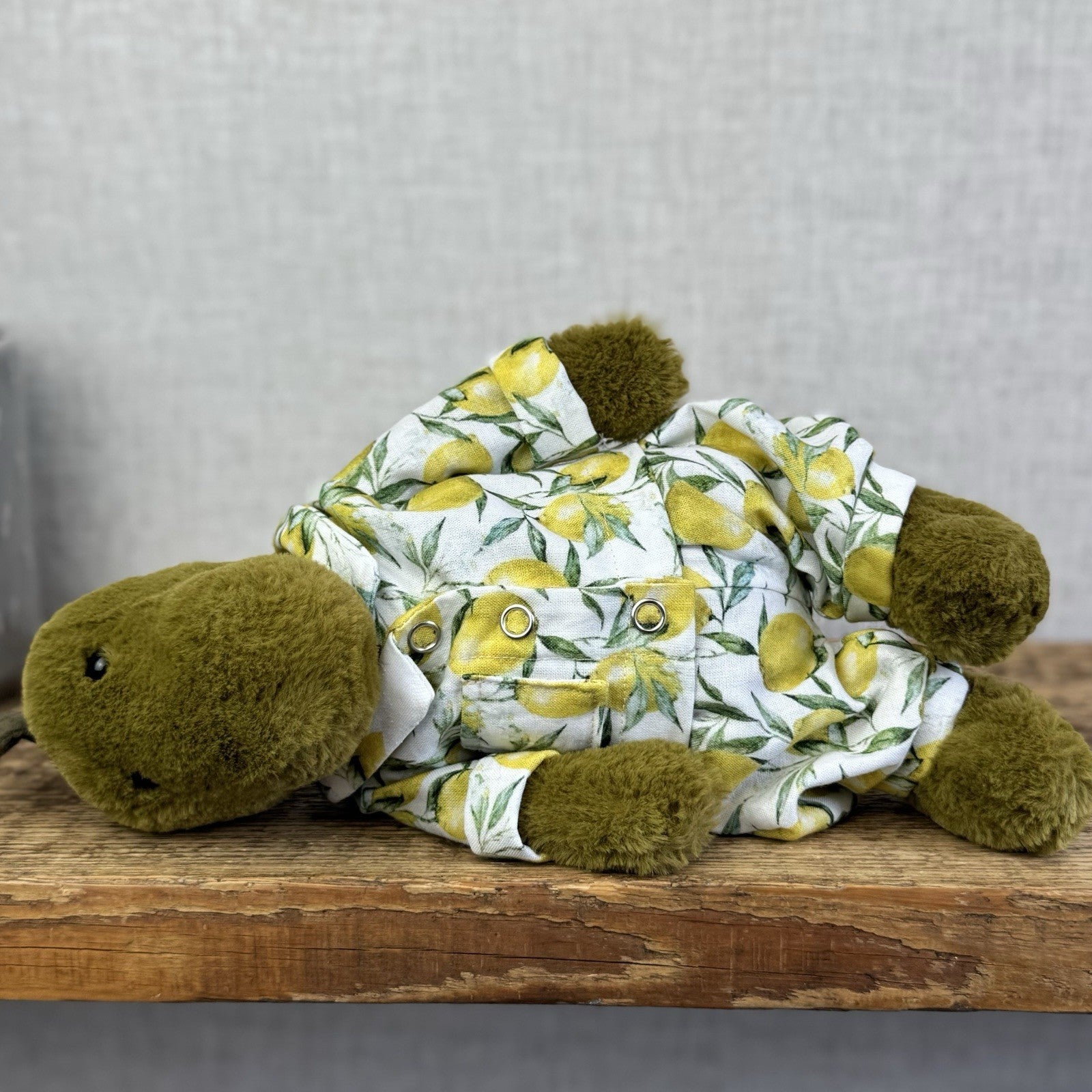 Bespoke Lemon Grove PJs - Handmade Fit Jellycat Medium Bashfuls (Clothes Only)