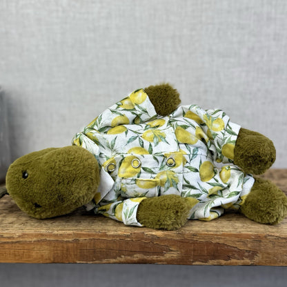 Bespoke Lemon Grove PJs - Handmade Fit Jellycat Medium Bashfuls (Clothes Only)