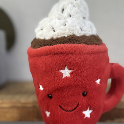Jellycat Amuseable Hot Chocolate - Jellycat Drink Soft Toy Christmas 8" (#2)