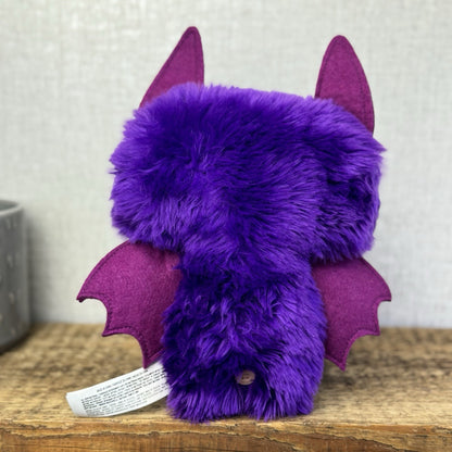 Fuggler Purple Fluffy Bat Fuggler New Condition - Count Fuggula Bat Rare 