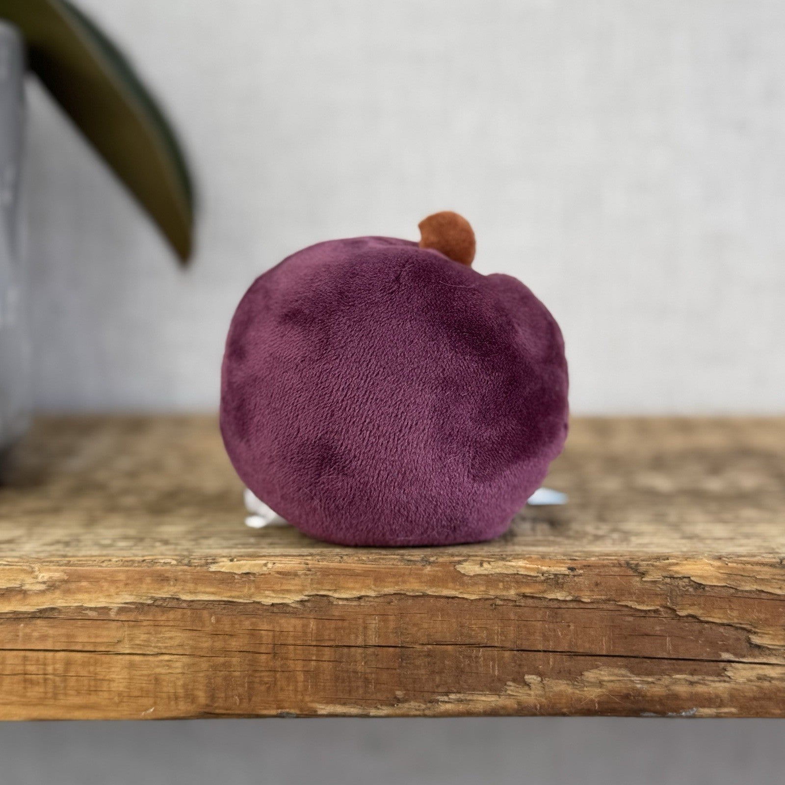 Jellycat Fabulous Fruit Plum - Small Purple Fruit Soft Toy Food Play Beanie 4”