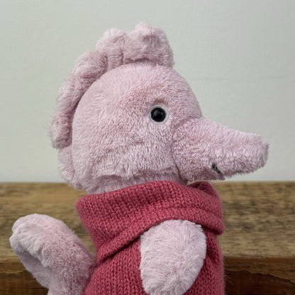Jellycat Cozy Crew Seahorse Soft Toy - Pink Sea Horse With Jumper Soft Toy 8"