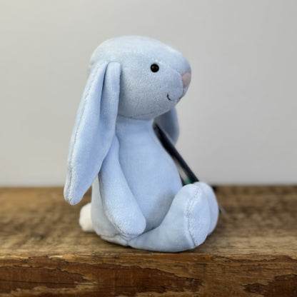 Jellycat My First Bunny Blue - Blue Suede Soft Baby Bunny Rabbit 8"