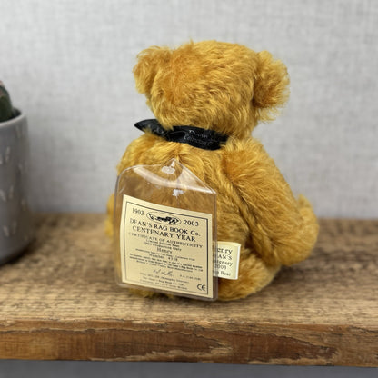 Deans Rag Book Bear - Centenary Bear With Tags & Medal Jointed Collectible Bear
