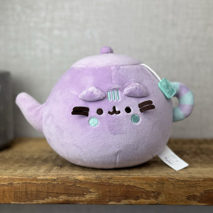 Gund Pusheen Cat - Teapot Pusheen Soft Squishy Plush Toy Collectible NWOT 8"