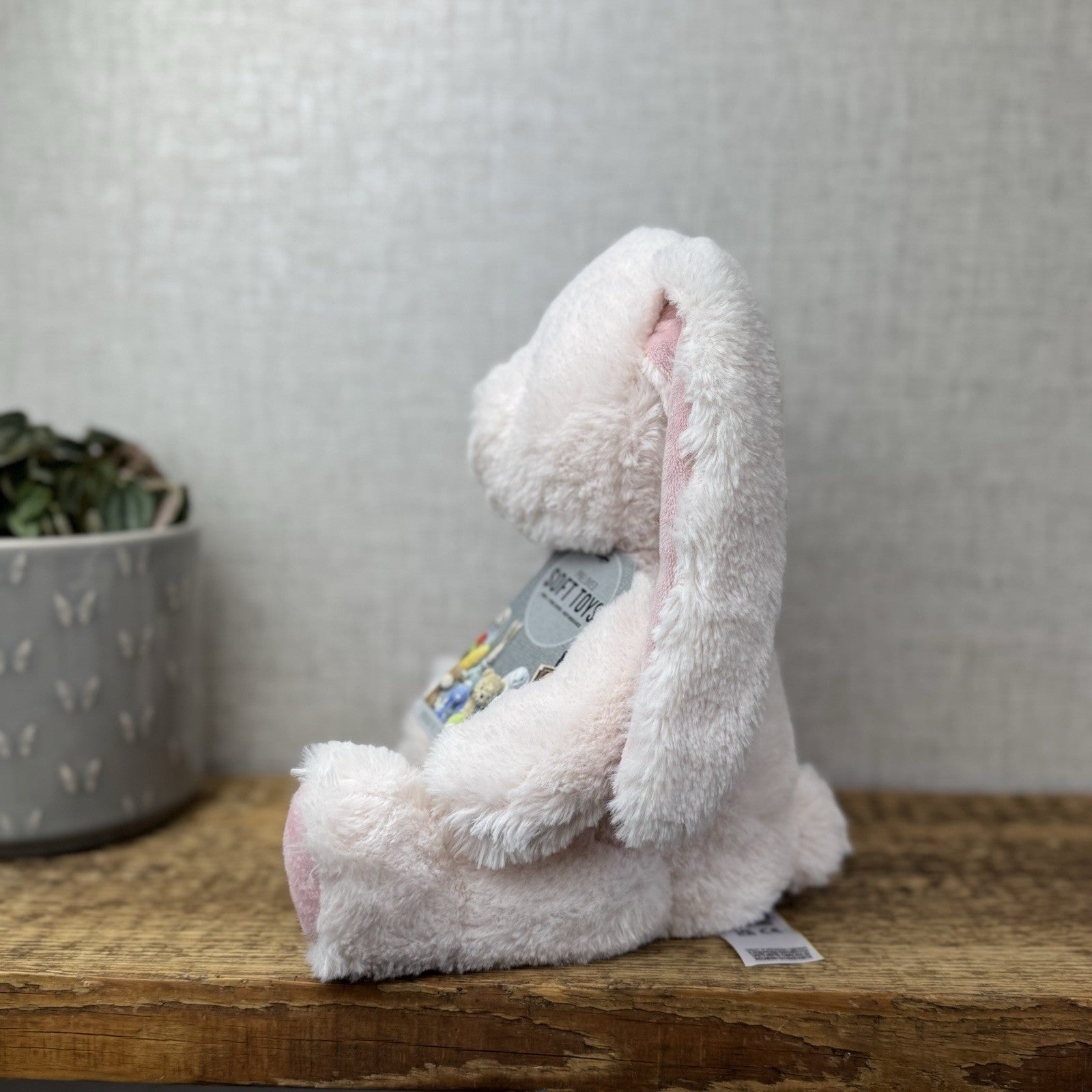 Marks & Spencers Soft Toy - M&S Pink Bunny Rabbit Soft Toy 06583446