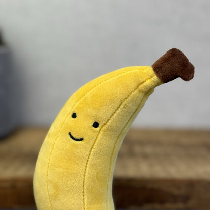 Jellycat Fabulous Fruit Banana - Banana Fruit Beanie Soft Toy Play Food (#2)
