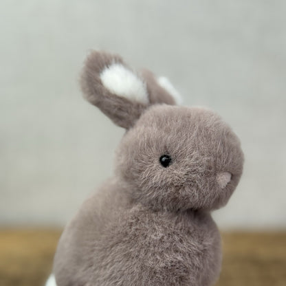 Jellycat Pebblet Mushroom Bunny Rabbit - Small Purple/Brown Rabbit Fluffy