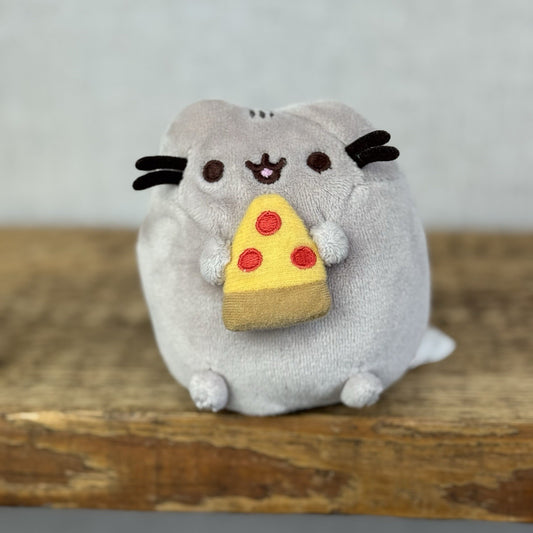 Gund Pusheen Cat - Mini Pizza Pusheen Soft Toy Plush Retired 4”