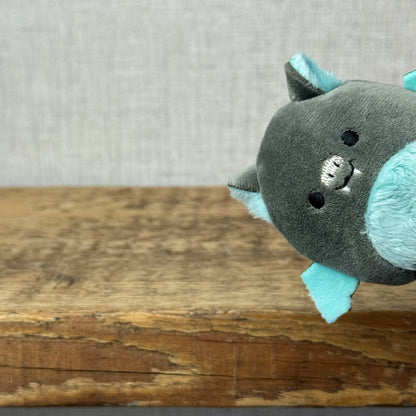 Squishmallow Squishville - Aldous Fruit Bat Grey/Blue Bat (Multi Buy Discount)