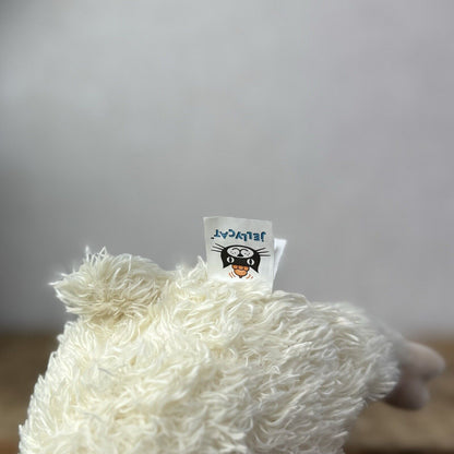 Jellycat Bunglie Tot Lamb / Sheep Small 7” - Beanie Lamb Plush Retired Rare NWOT