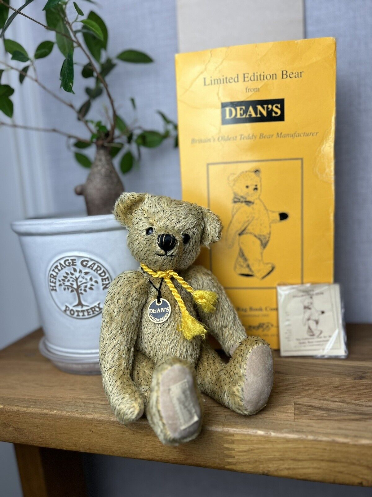 Deans Rag Book Bear - Lalita Bear - Limited Edition with Certificate & Box