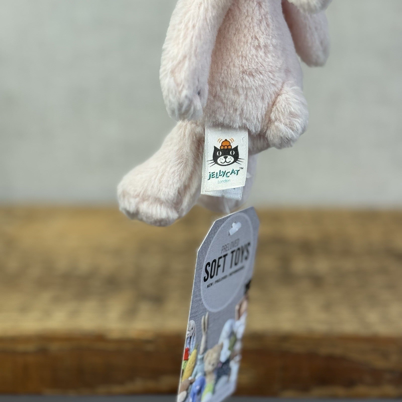 Jellycat Tiny Baby Pink Bashful Bunny - Tiny Pink Rabbit  Bunny 5”