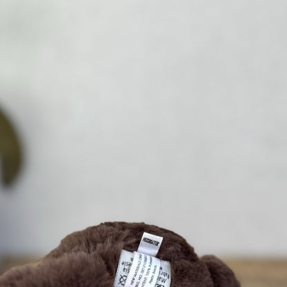 Jellycat Wumper Monkey - New With Tags Deep Brown Monkey Soft Beanie Retired 12”