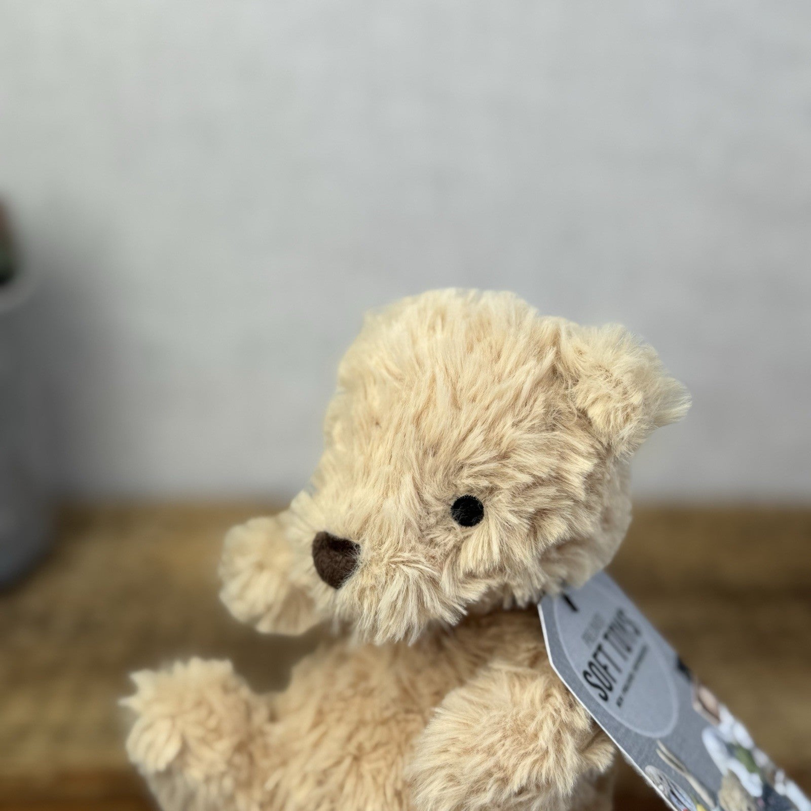 Jellycat Yummy Bear Biege - New Without Tags - Small Bear Soft Toy Plush 5"