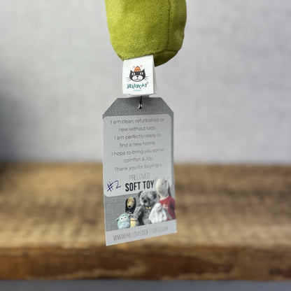 Jellycat Vivacious Broccoli - Soft Toy Food Play Vegetables Suede Beanie 8” (#2)