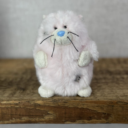 Blue Nose Friends Paws Pink Persian Cat #105 - Mini Pink Fluffy Kitten