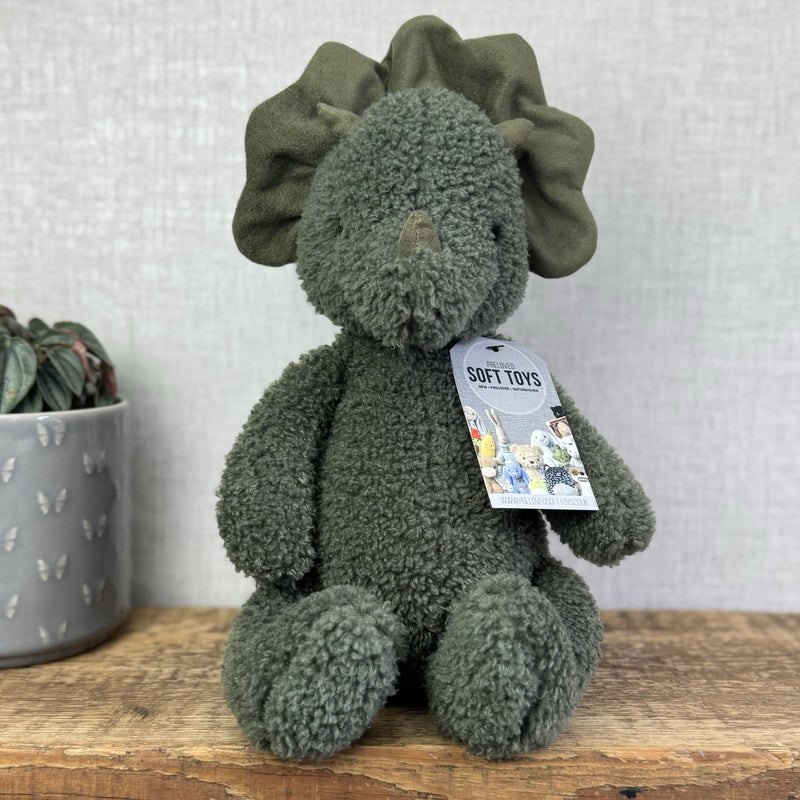 Jellycat Allenby Dinosaur - Little White Company Exclusive Green Dino 14"