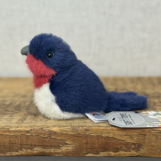 Jellycat Birdling Swallow - Small Fluffy Beanie Bird Plush Pocket Size 5"